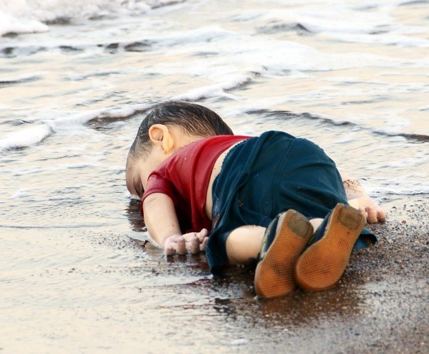 Boy drowned on beach